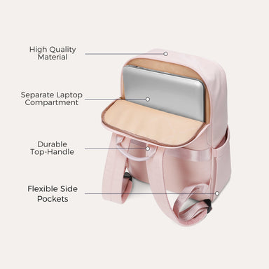 GOLF Urban Waterproof Laptop Backpack Pink