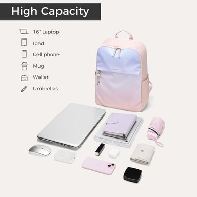 GOLF Urban Waterproof Laptop Backpack Pink