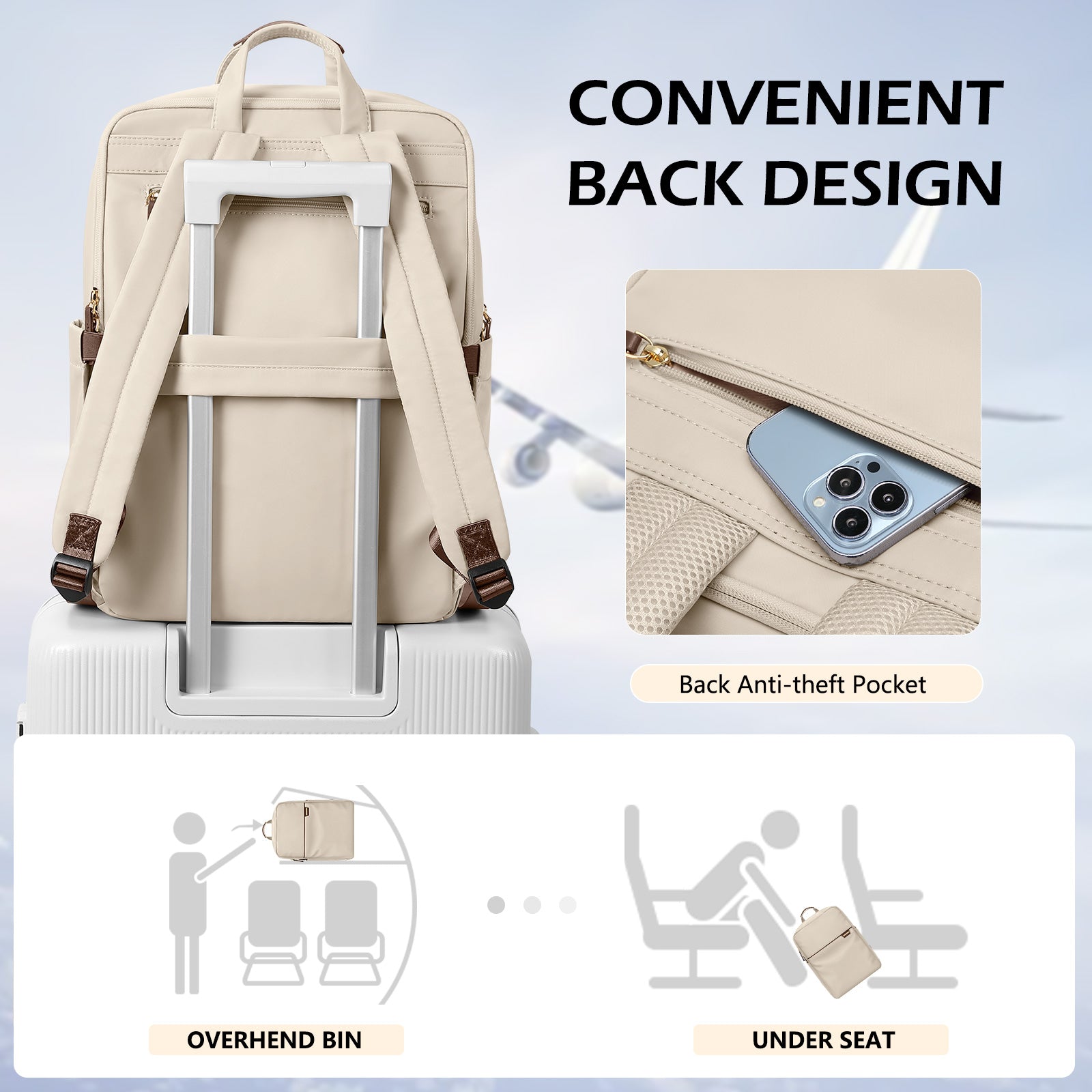 Golf Work Backpack – Waterproof Executive