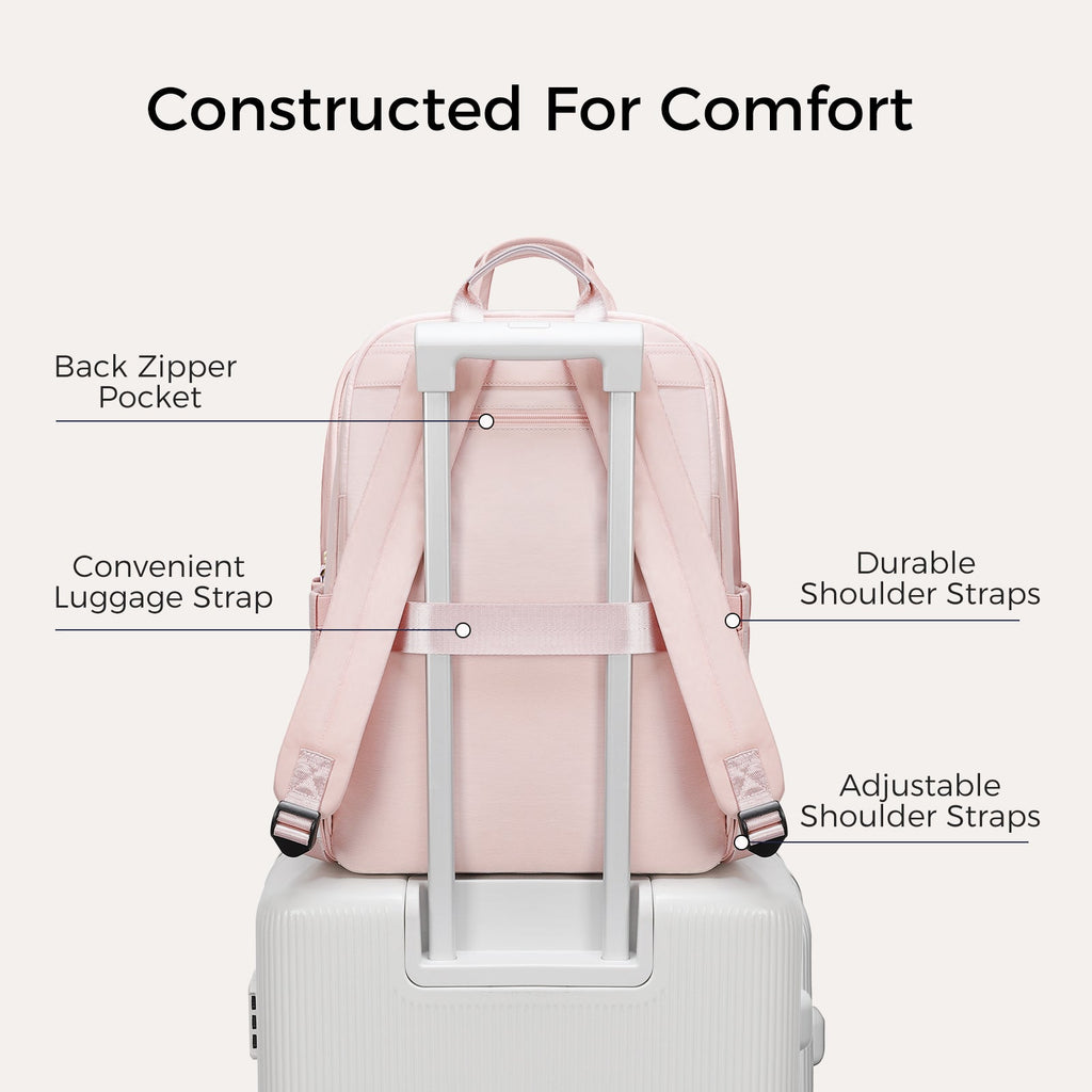 GOLF Urban Waterproof Laptop Backpack Pink