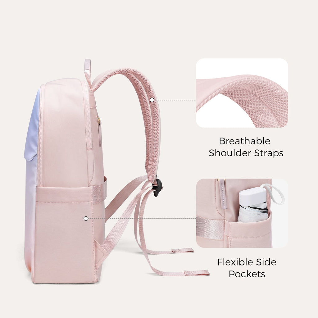 GOLF Urban Waterproof Laptop Backpack Pink