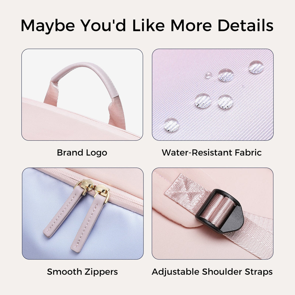 GOLF Urban Waterproof Laptop Backpack Pink