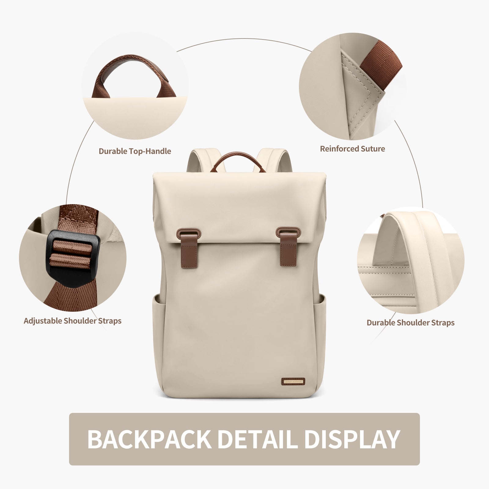 Waterproof Anti-Theft Women Laptop Backpack Bolsnik
