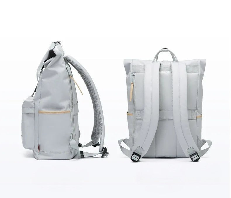 V.NINE Expandable Waterproof Laptop Backpack