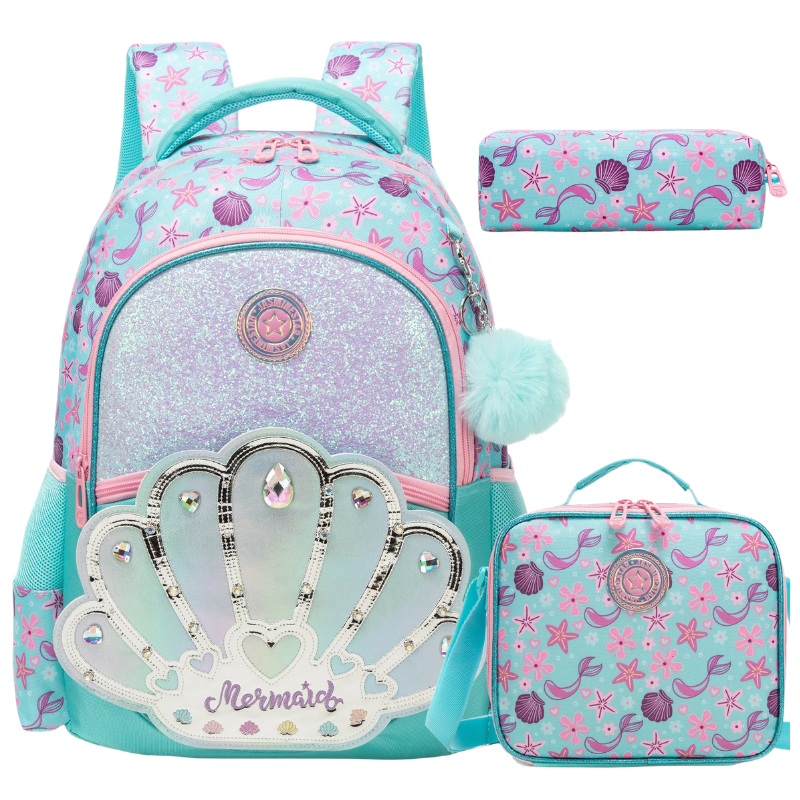 Kids School Bag Set with Lunch Bag & Pencil Case Bolsnik