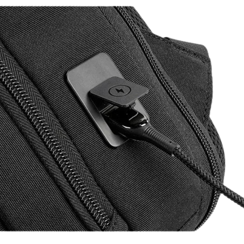 Vgoal Expandable Waterproof Laptop Backpack with USB Charging & Anti-Theft Lock