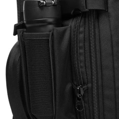 Bange Expandable 55L Anti-Theft Waterproof Travel Backpack Black