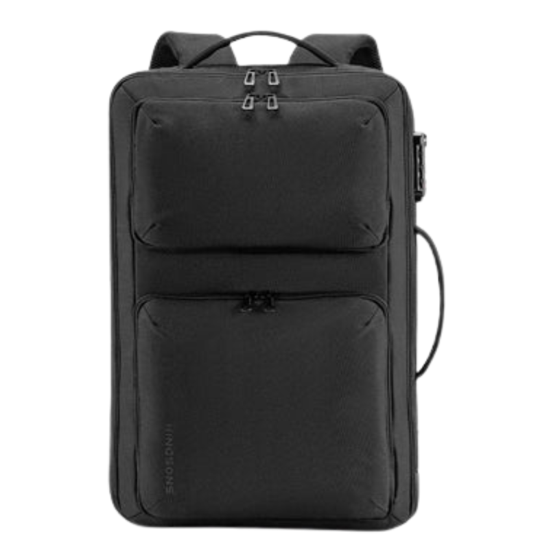 Vgoal Expandable Waterproof Laptop Backpack with USB Charging & Anti-Theft Lock