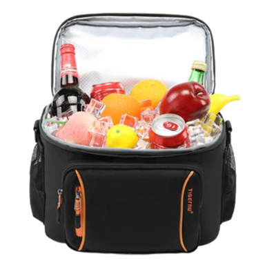 Tigernu 13L Waterproof Insulated Cooler Lunch Bag Leakproof Black