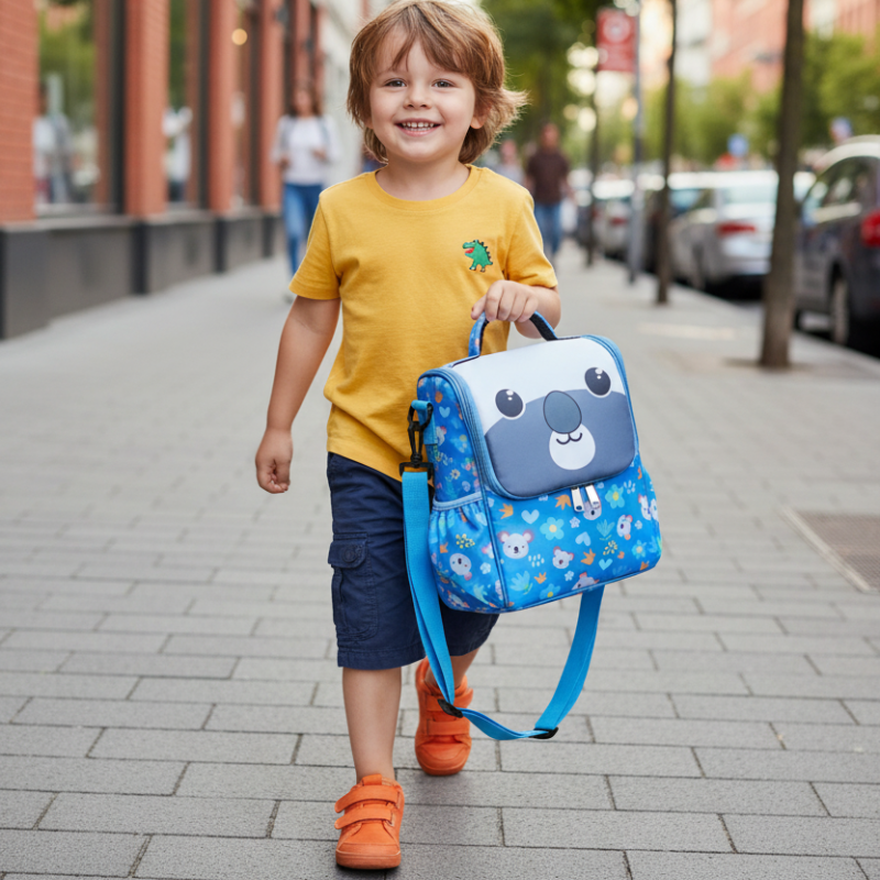 Cartoon Kids Insulated Lunch Bag Bolsnik