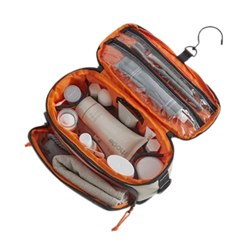 BAGSMART Waterproof Travel Makeup Bag Toiletries Organizer