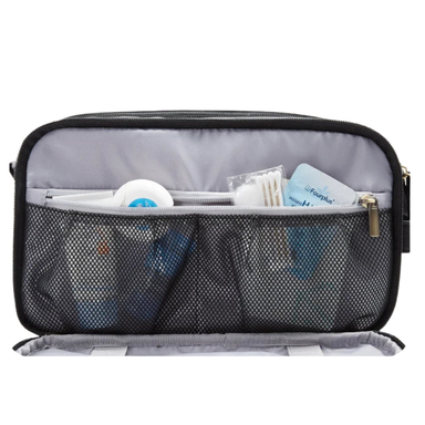 BAGSMART PU Leather Dopp Kit Travel Toiletry Bag