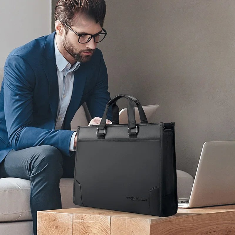 Mark Ryden Waterproof Business Laptop Briefcase Black