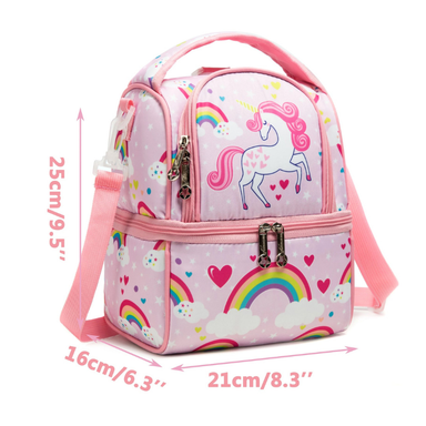 Kids Insulated Lunch Bag with Adjustable Strap Bolsnik
