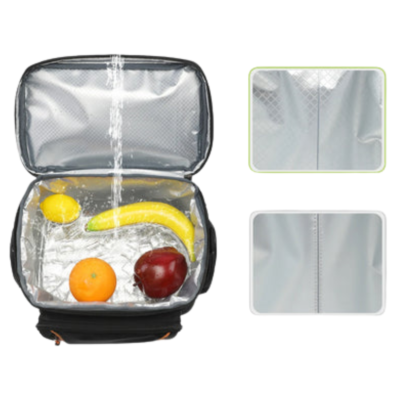 Tigernu 13L Waterproof Insulated Cooler Lunch Bag Leakproof Black