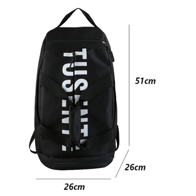 Waterproof Gym Bag with Shoe Compartment Large Capacity Bolsnik