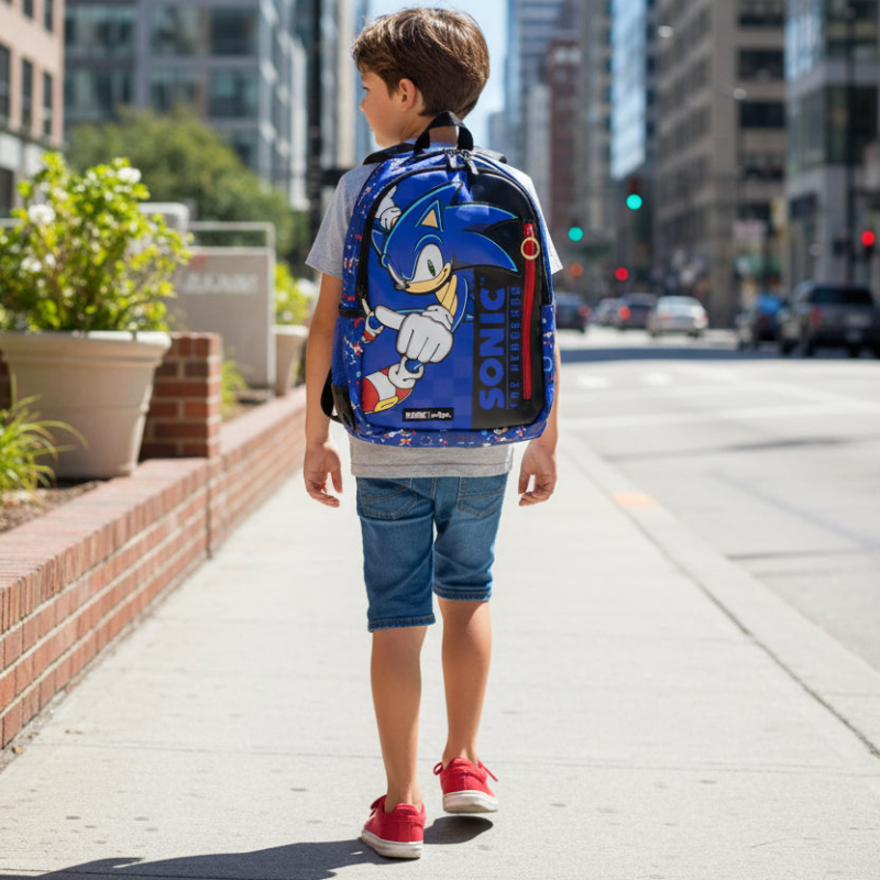 Sonic Kids School Bag