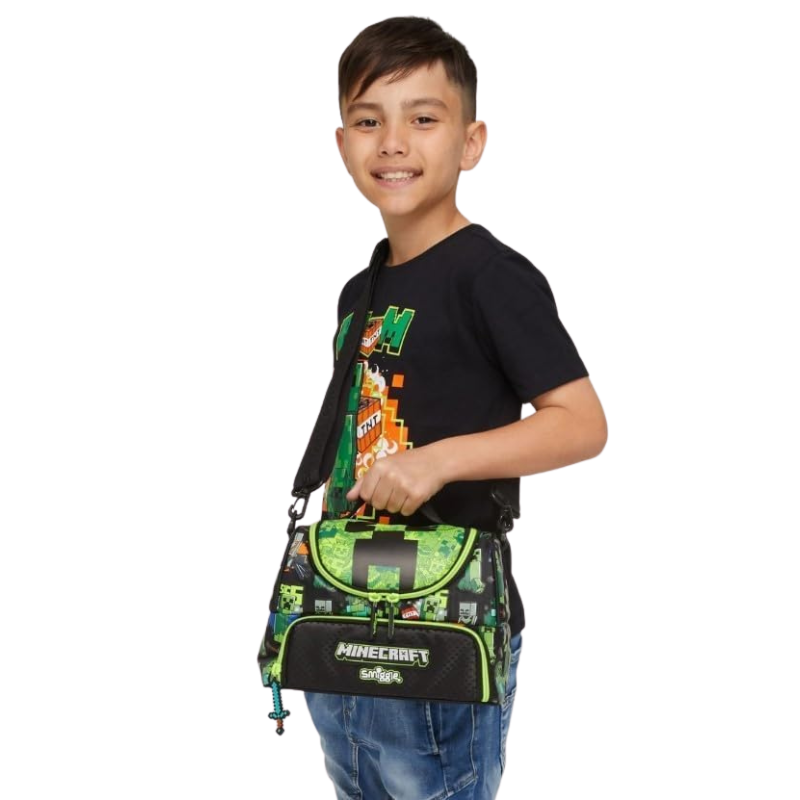 Minecraft Insulated Kids Lunch Bag