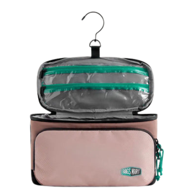 BAGSMART Waterproof Travel Makeup Bag Toiletries Organizer
