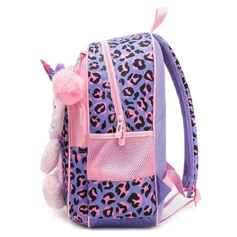 3D Girls School Bag Set with Lunch Bag & Pencil Case Bolsnik