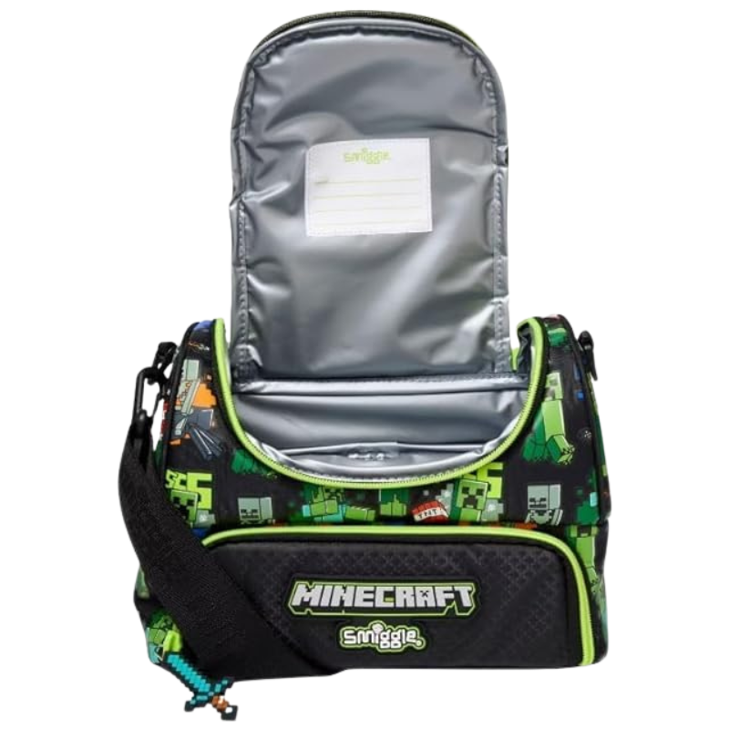 Minecraft Insulated Kids Lunch Bag
