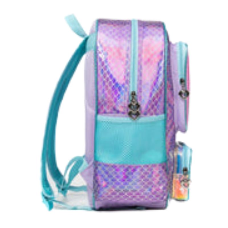 Mermaid Girls 3Pcs School Bag Set with Lunch Bag & Pencil Case Bolsnik