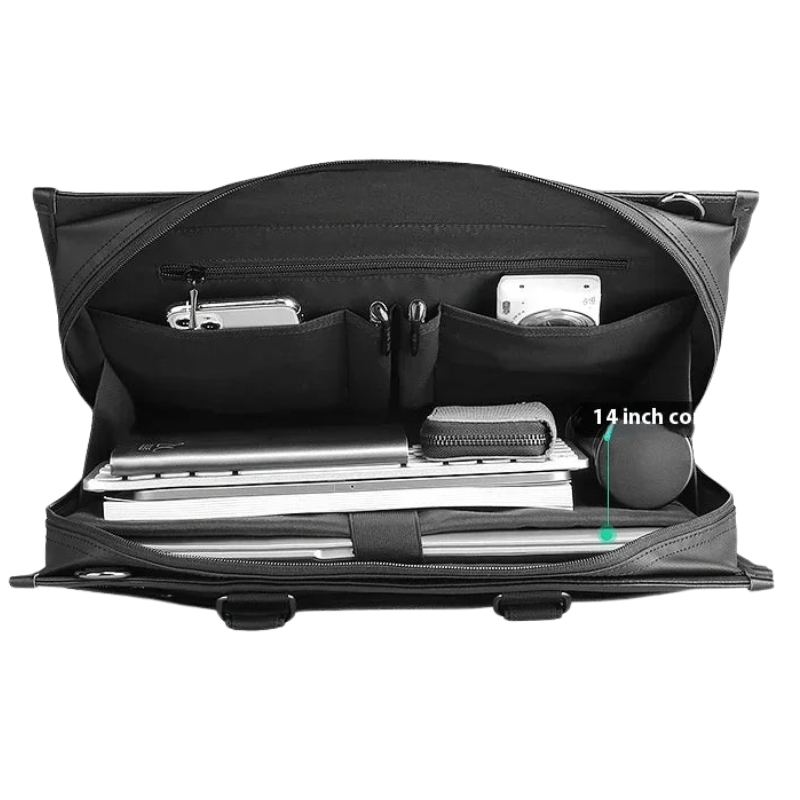 Mark Ryden Waterproof Business Laptop Briefcase Black