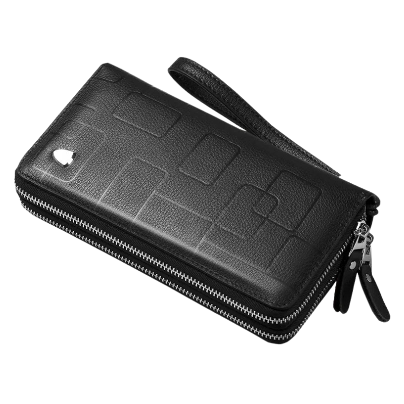 PU Leather Long Zipper Wallet Clutch Bolsnik