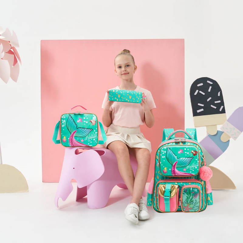 Kids School Backpack Set with Lunch Bag Bolsnik
