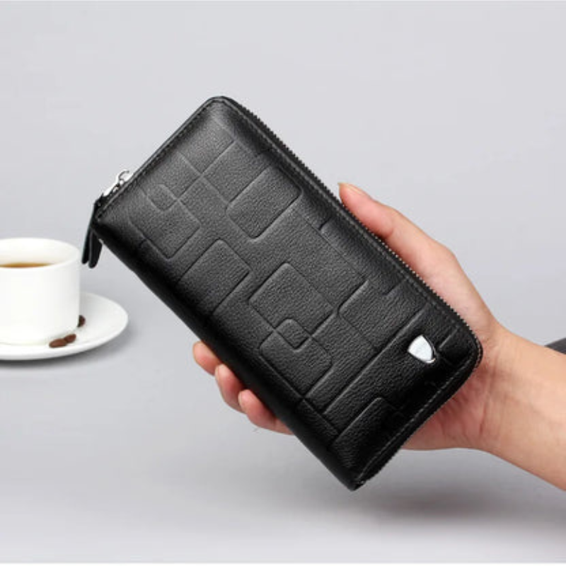 PU Leather Long Zipper Wallet Clutch Bolsnik