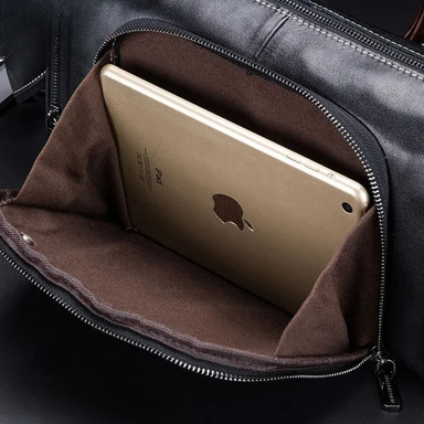 Bullcaptain PU Leather Crossbody Shoulder Bag
