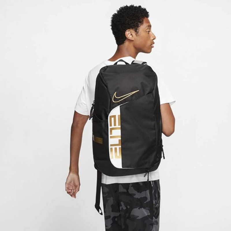 Nike Elite Backpack -  Hoops Elite - Black Gold