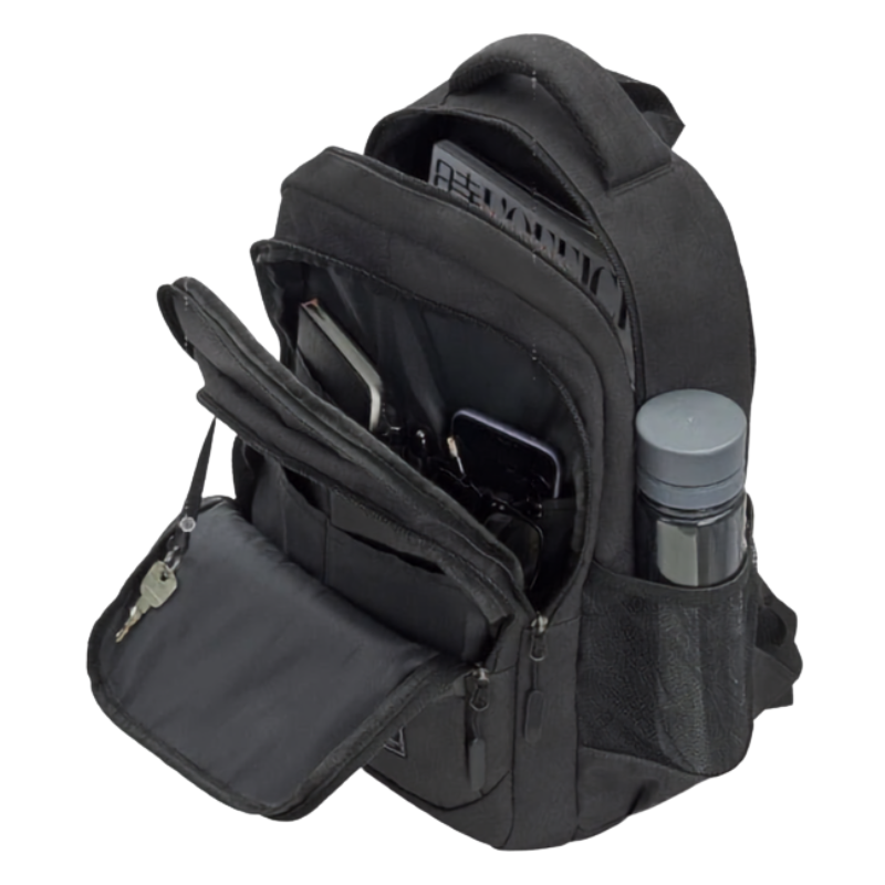Oiwas 20.3L Waterproof Laptop Backpack Black