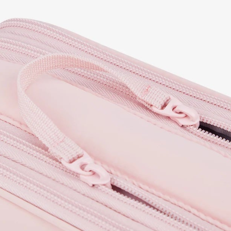 BAGSMART Fluffy Waterproof Cosmetic Toiletry Bag Organizer for Women