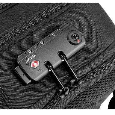 Vgoal Expandable Waterproof Laptop Backpack with USB Charging & Anti-Theft Lock