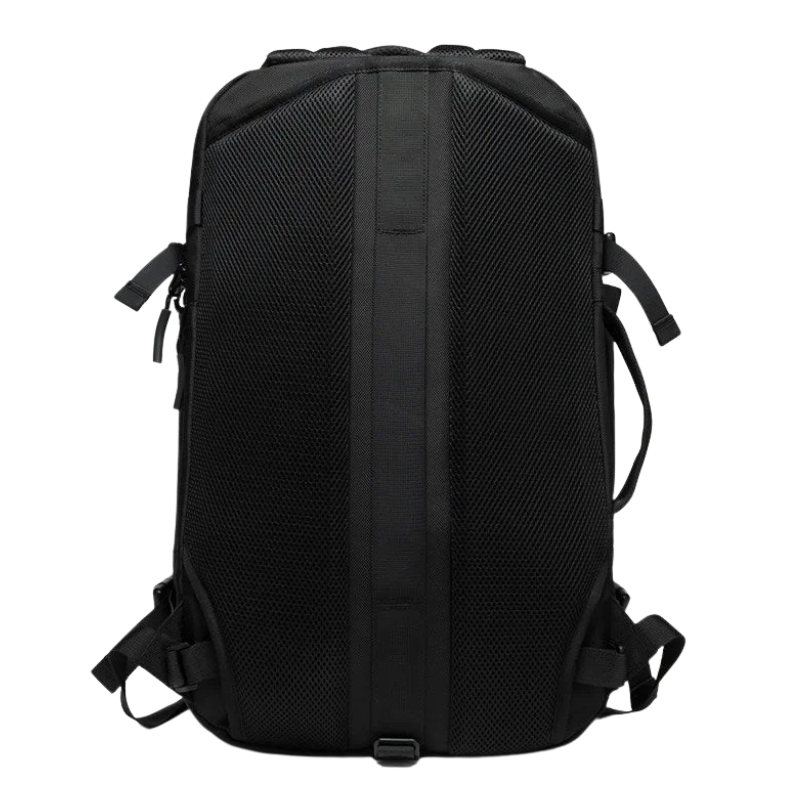 Bange Expandable 55L Anti-Theft Waterproof Travel Backpack Black