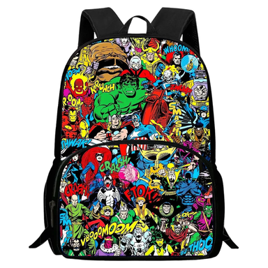 Marvel Kids School Bag with Front Pocket