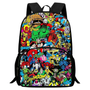 Marvel Kids School Bag with Front Pocket