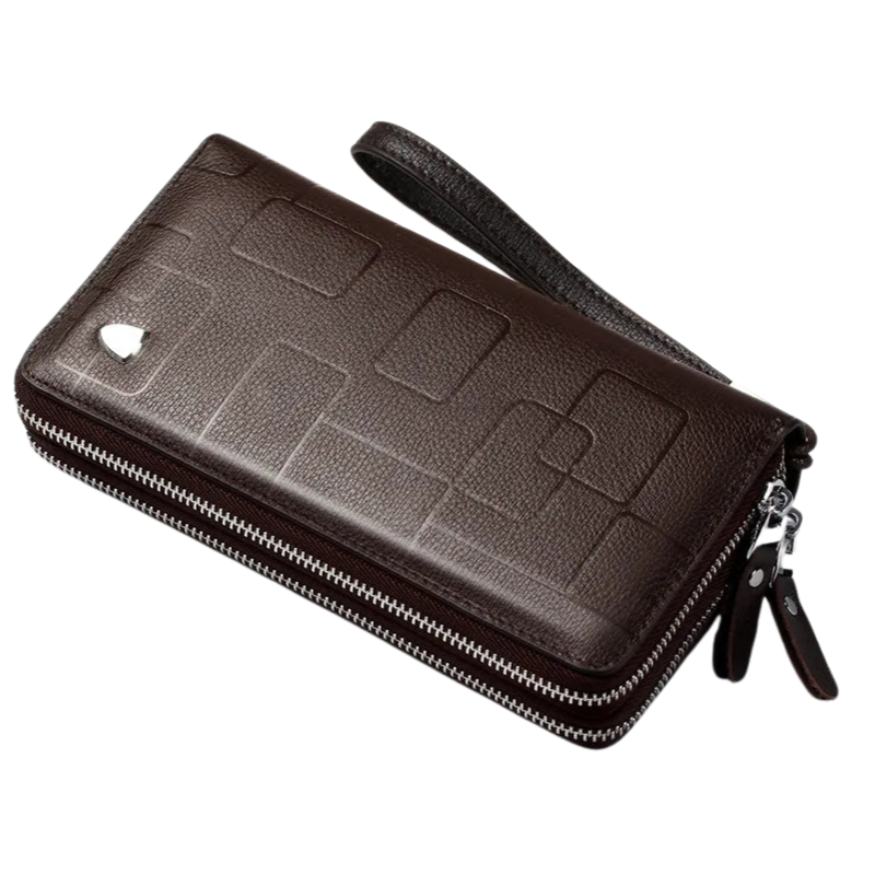 PU Leather Long Zipper Wallet Clutch Bolsnik