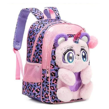 3D Girls School Bag Set with Lunch Bag & Pencil Case Bolsnik