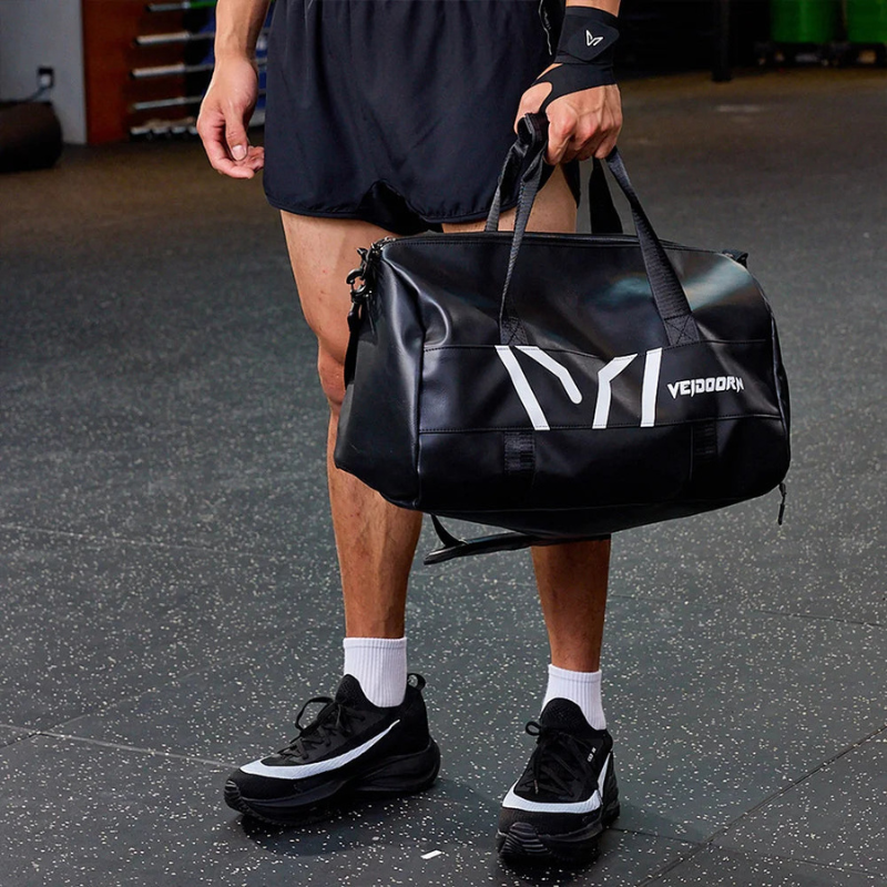Veidoorn Large Capacity Waterproof Gym Bag with Dry Wet Separation
