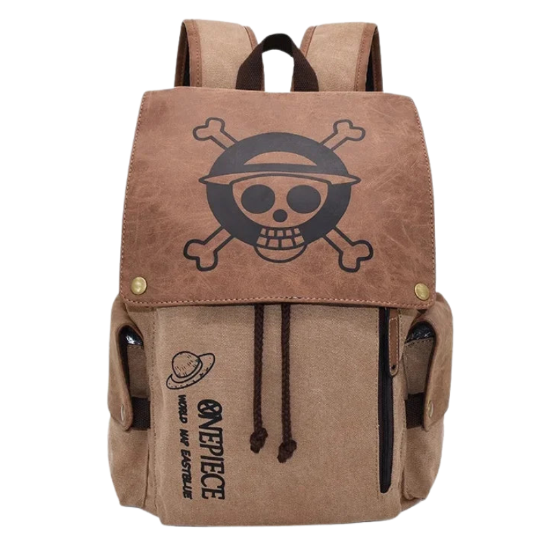 One Piece Canvas School Bag