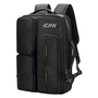 Heroic Knight Waterproof Laptop Backpack with USB Charging Black