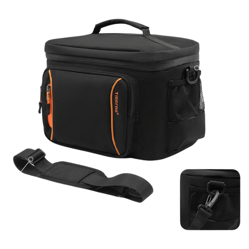 Tigernu 13L Waterproof Insulated Cooler Lunch Bag Leakproof Black