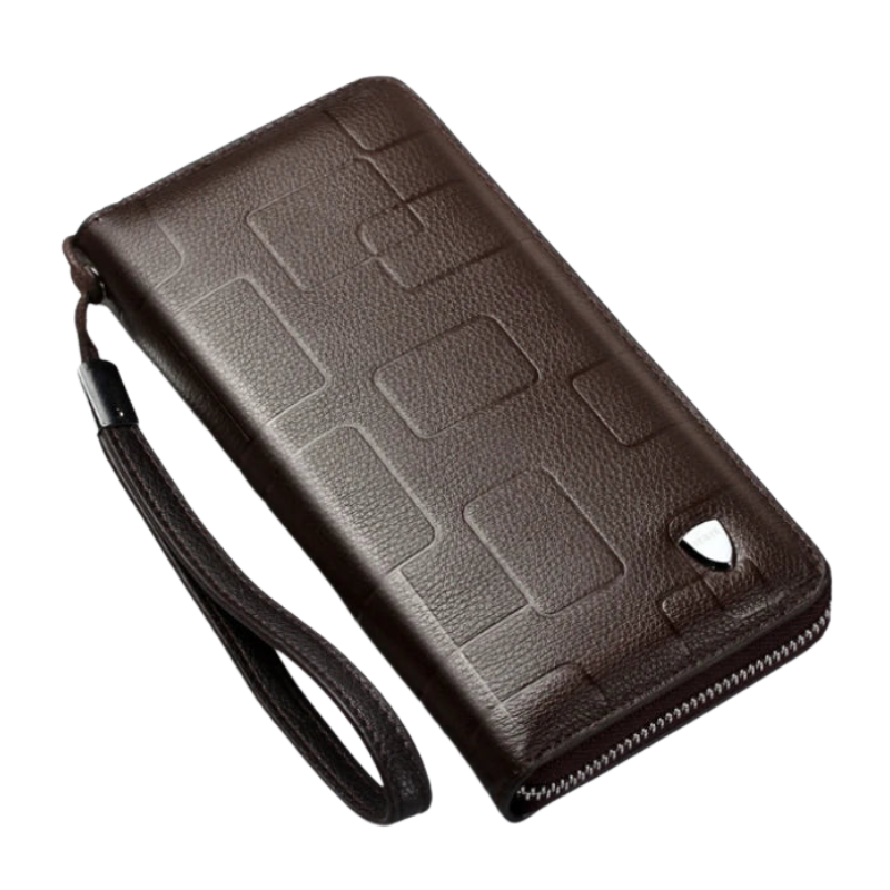 PU Leather Long Zipper Wallet Clutch Bolsnik