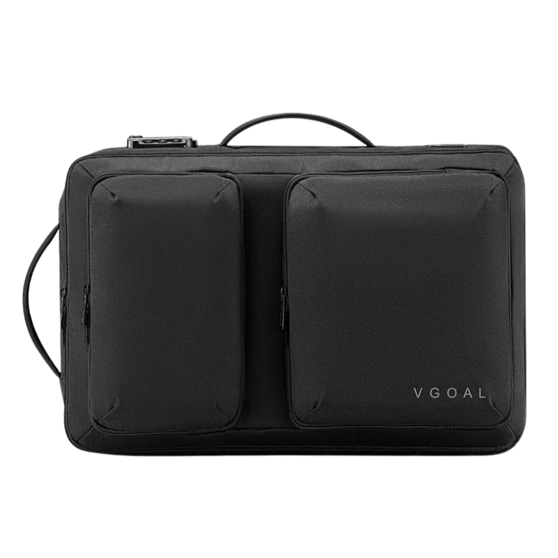 Vgoal Expandable Waterproof Laptop Backpack with USB Charging & Anti-Theft Lock