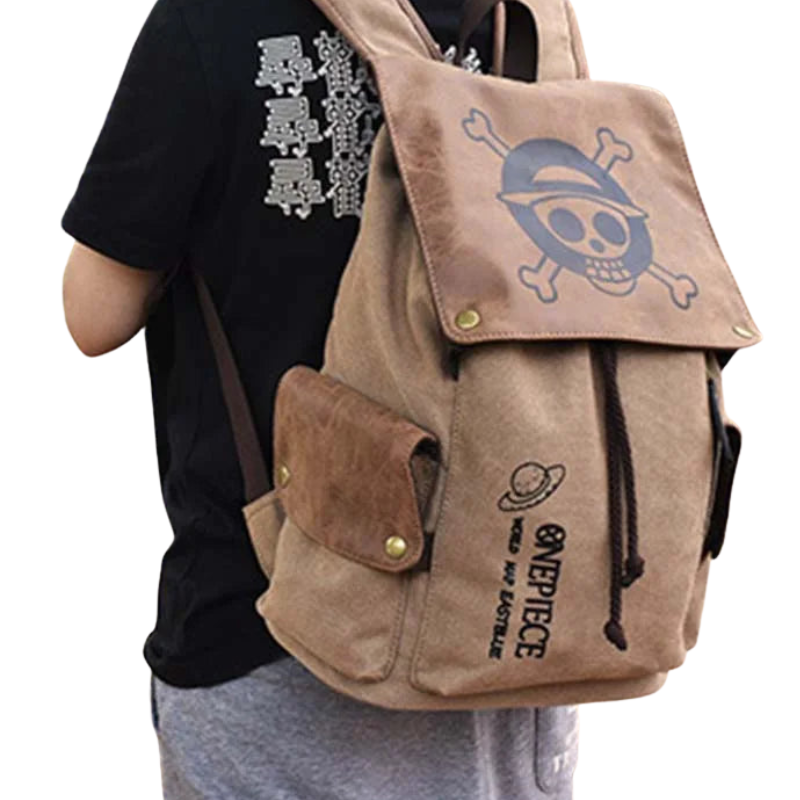 One Piece Canvas School Bag