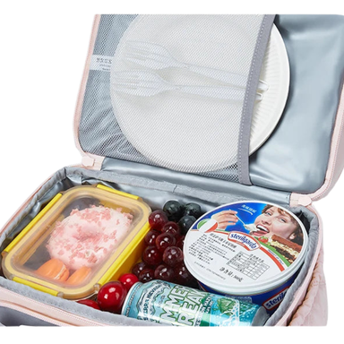 BAGSMART Double Deck Insulated Lunch Bag
