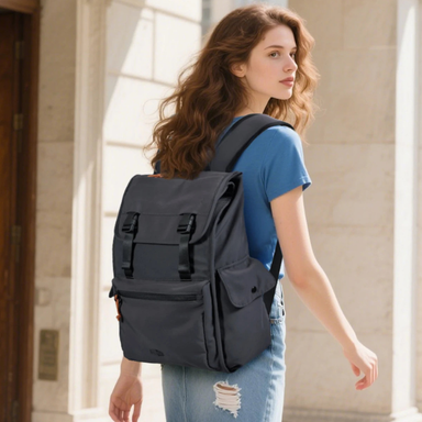 BAGSMART Expandable 23L Travel Laptop Backpack