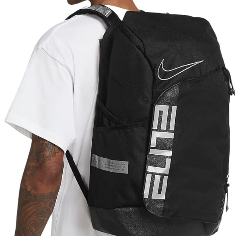 Nike Elite Backpack -  Hoops Elite - Black Silver